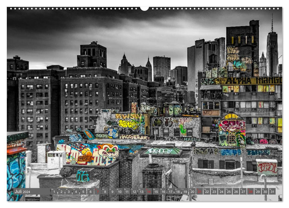 New York City - Color Glam Edition (CALVENDO Premium Wandkalender 2024)