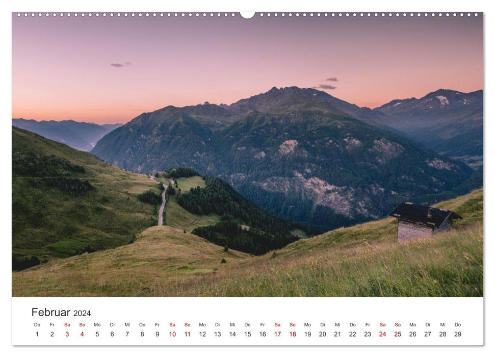 Österreich - Einzigartige Landschaften im Land der Berge. (CALVENDO Wandkalender 2024)