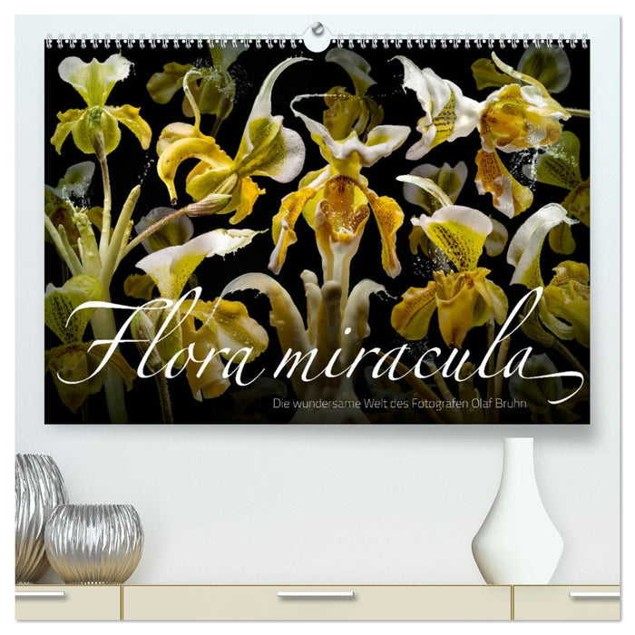 Flora miracula - Le monde merveilleux du photographe Olaf Bruhn (Calendrier mural CALVENDO Premium 2024) 