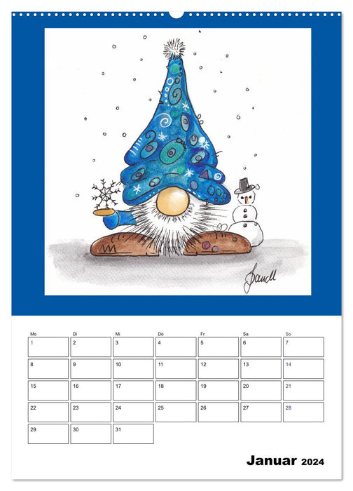 WichtelParade (CALVENDO Wandkalender 2024)