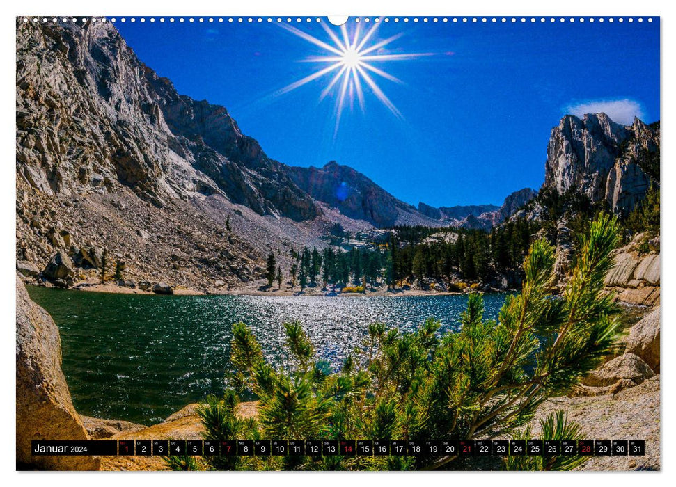 Entlang der Sierra Nevada (CALVENDO Premium Wandkalender 2024)