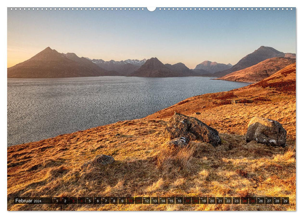 Écosse : Le nord rude de la Grande-Bretagne (Calvendo Premium Wall Calendar 2024) 