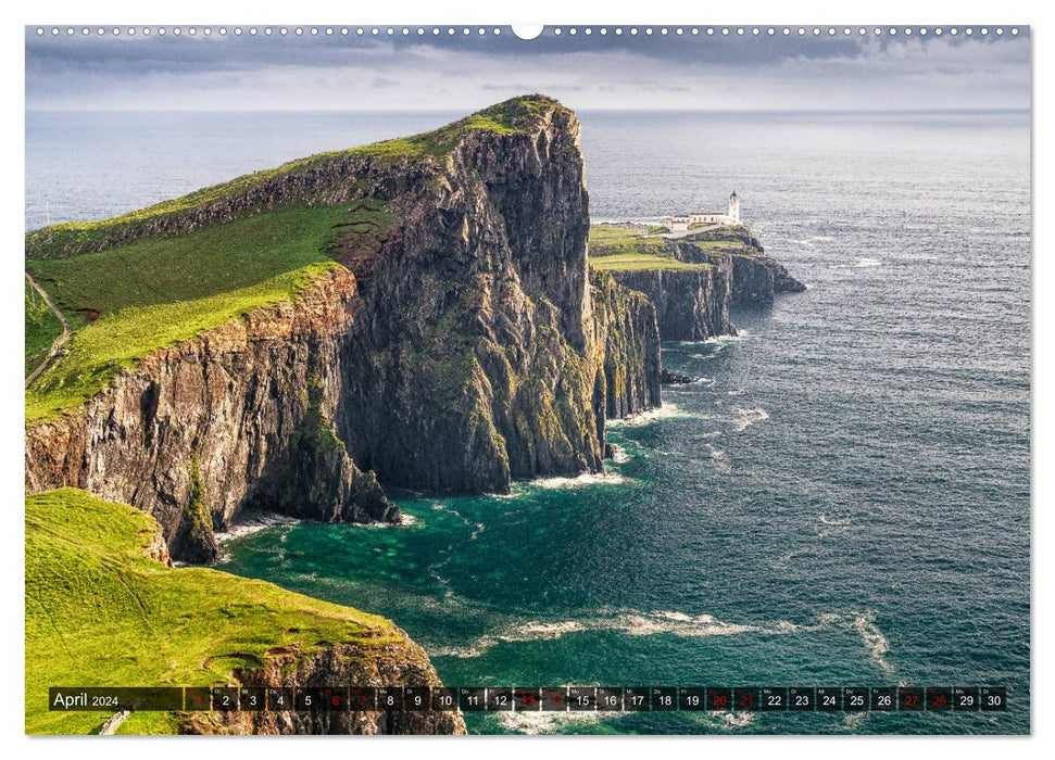 Schottland: Der raue Norden Großbritanniens (CALVENDO Premium Wandkalender 2024)