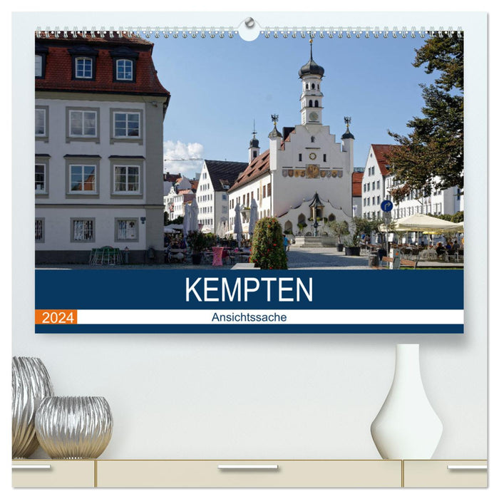 Kempten - une question d'opinion (Calendrier mural CALVENDO Premium 2024) 