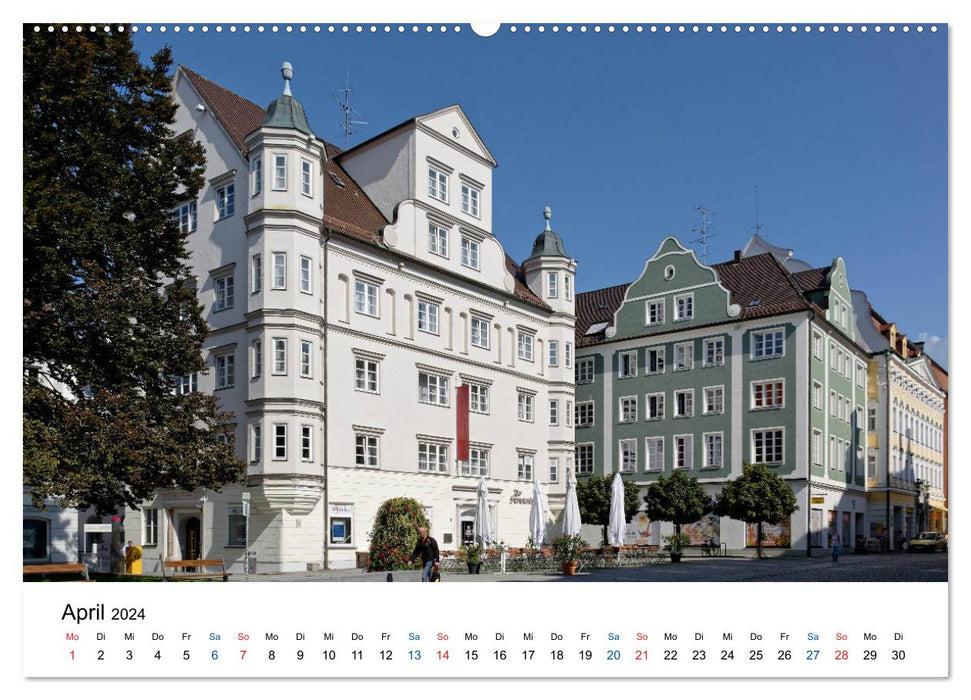 Kempten - Ansichtssache (CALVENDO Premium Wandkalender 2024)
