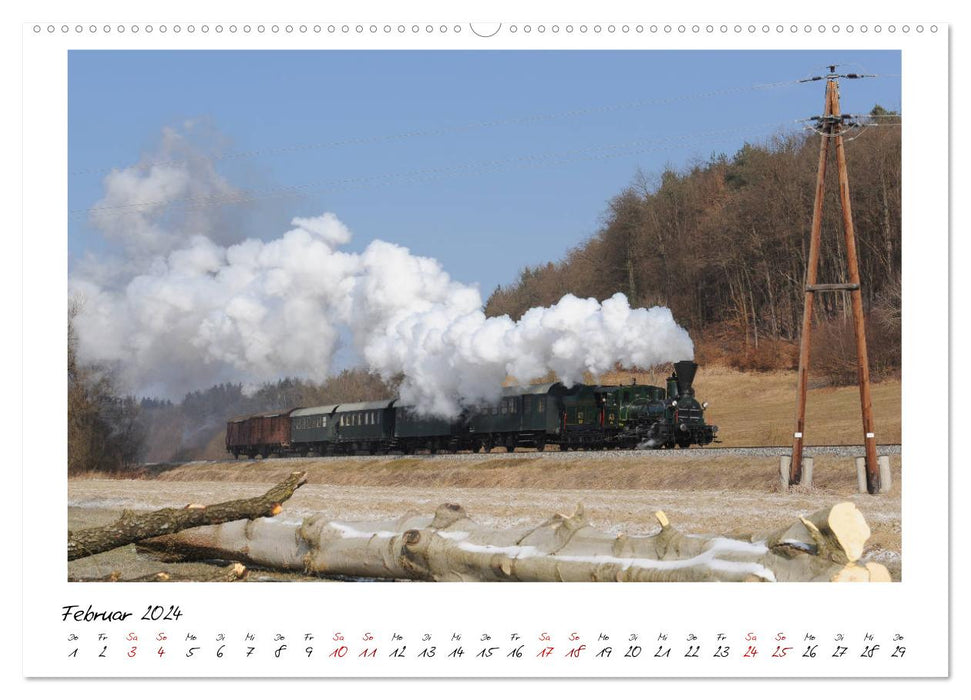 671, la locomotive à vapeur la plus ancienne au monde (calendrier mural CALVENDO 2024) 