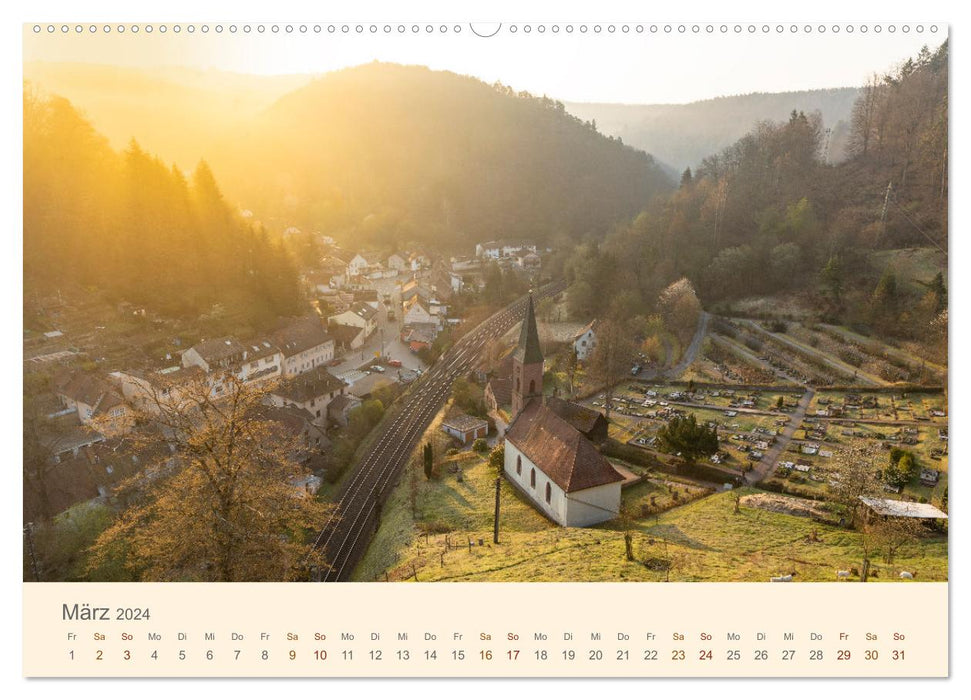 Paysages de Lauter 2024 (Calendrier mural CALVENDO 2024) 