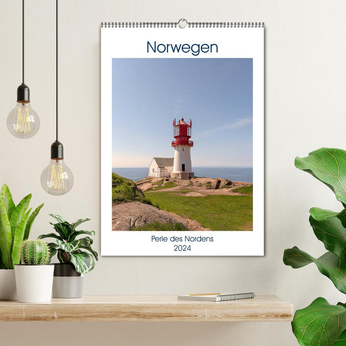 Norwegen - Perle des Nordens (CALVENDO Wandkalender 2024)