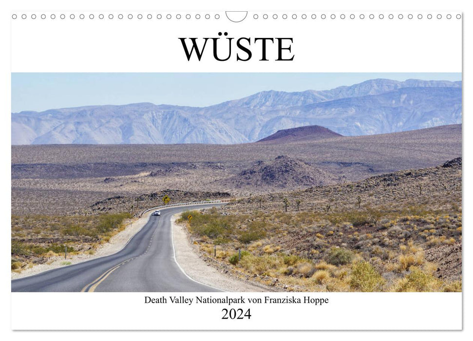 Wüste - Death Valley Nationalpark (CALVENDO Wandkalender 2024)