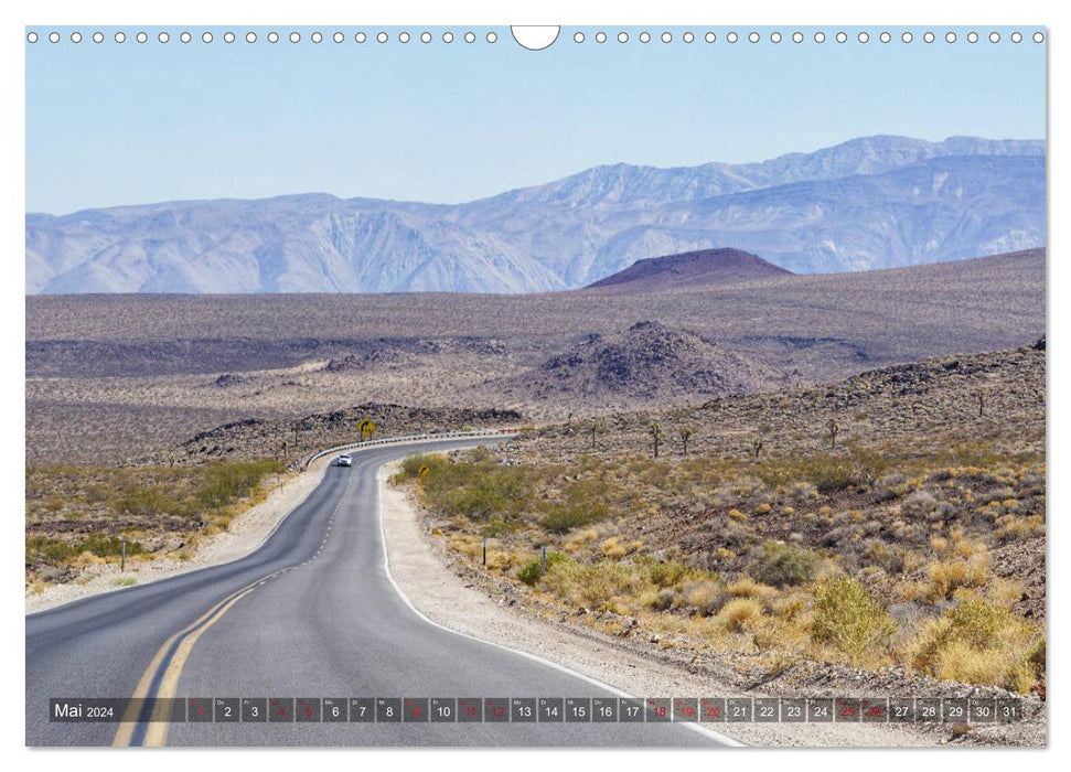 Wüste - Death Valley Nationalpark (CALVENDO Wandkalender 2024)