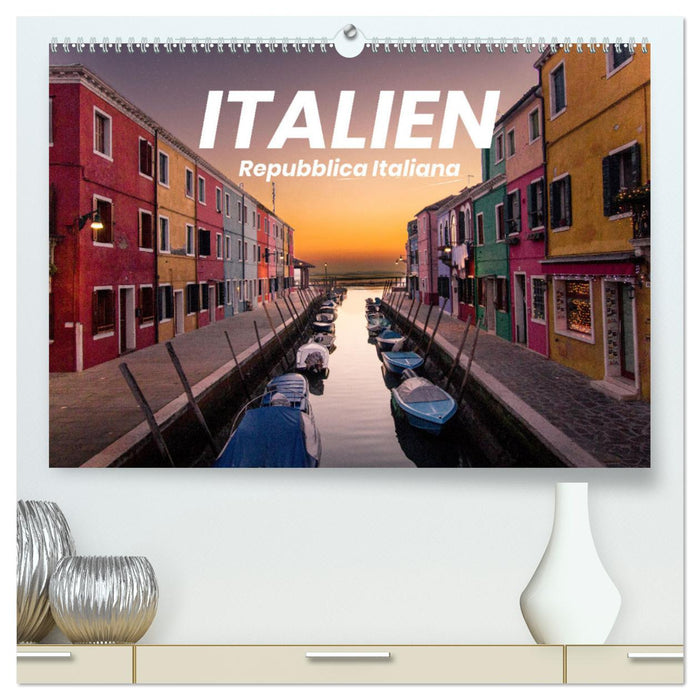 Italie - motifs uniques (Calendrier mural CALVENDO Premium 2024) 