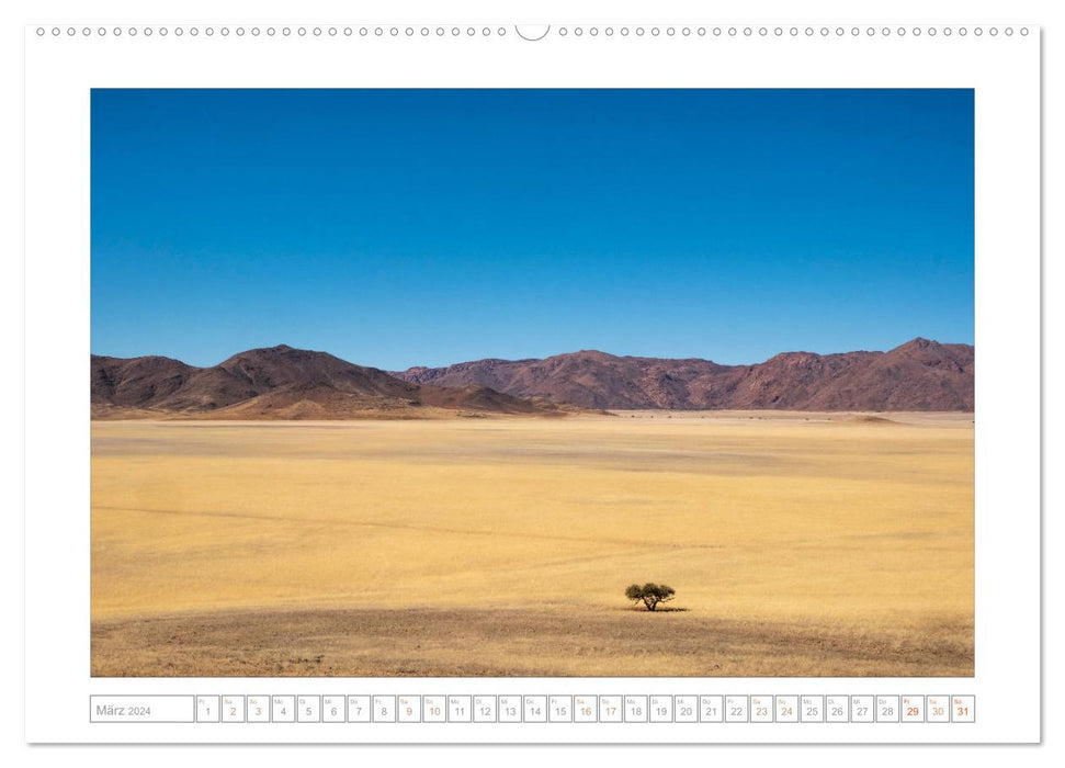 Namibia - Die Erfahrung der Weite (CALVENDO Wandkalender 2024)