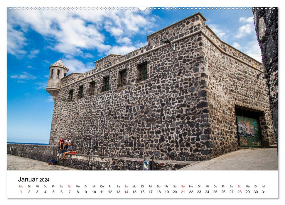 Tenerife - tout simplement différent (calendrier mural CALVENDO 2024) 