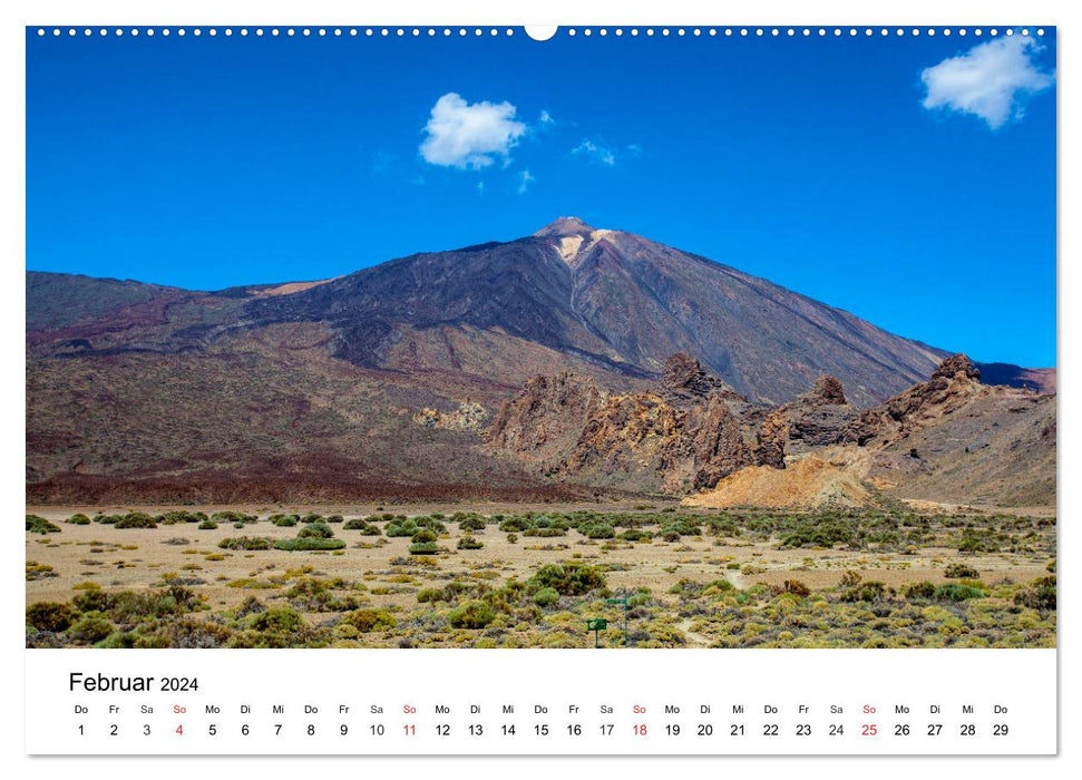 Tenerife - tout simplement différent (calendrier mural CALVENDO 2024) 