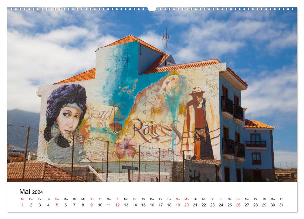 Tenerife - tout simplement différent (calendrier mural CALVENDO 2024) 