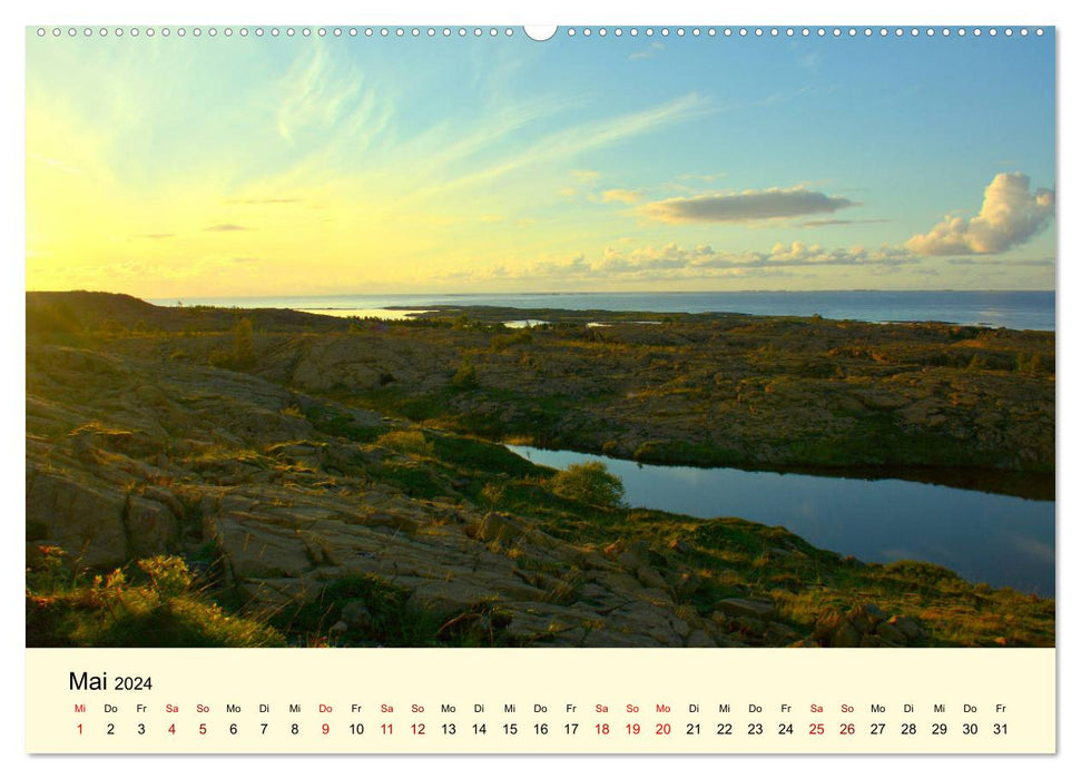 Lichtstimmungen des Nordens (CALVENDO Premium Wandkalender 2024)