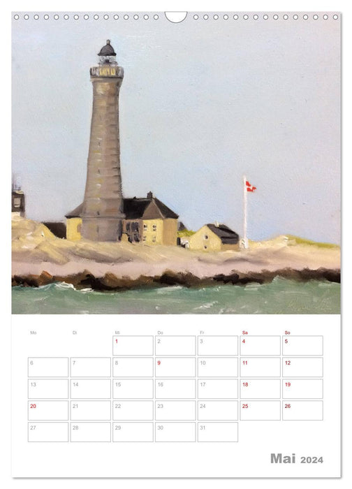 Malerisches Skagen (CALVENDO Wandkalender 2024)