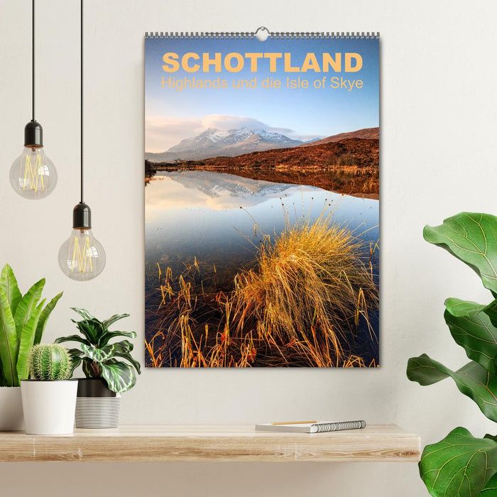 Écosse : Highlands et l'île de Skye (calendrier mural CALVENDO 2024) 