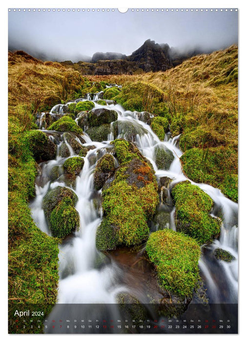 Écosse : Highlands et l'île de Skye (calendrier mural CALVENDO 2024) 