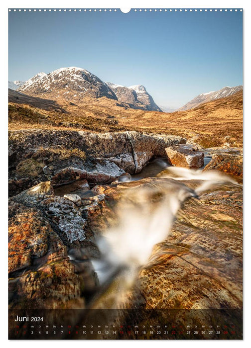 Schottland: Highlands und die Isle of Skye (CALVENDO Wandkalender 2024)