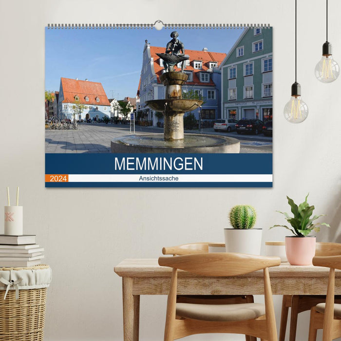 Memmingen - Ansichtssache (CALVENDO Wandkalender 2024)
