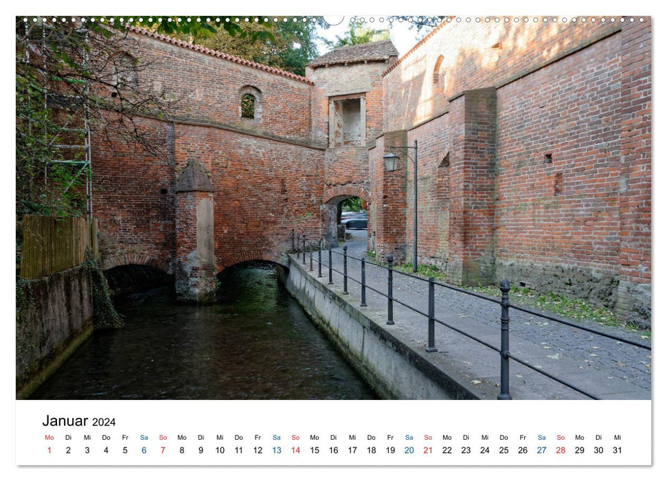 Memmingen - Ansichtssache (CALVENDO Wandkalender 2024)