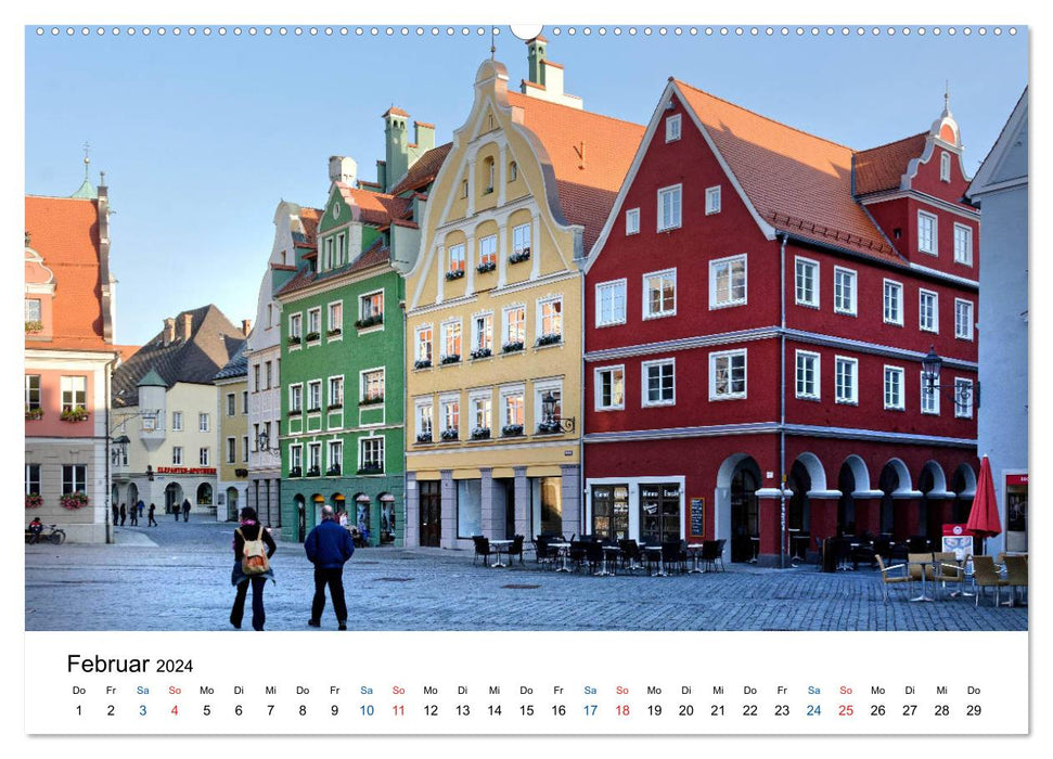 Memmingen - Ansichtssache (CALVENDO Wandkalender 2024)