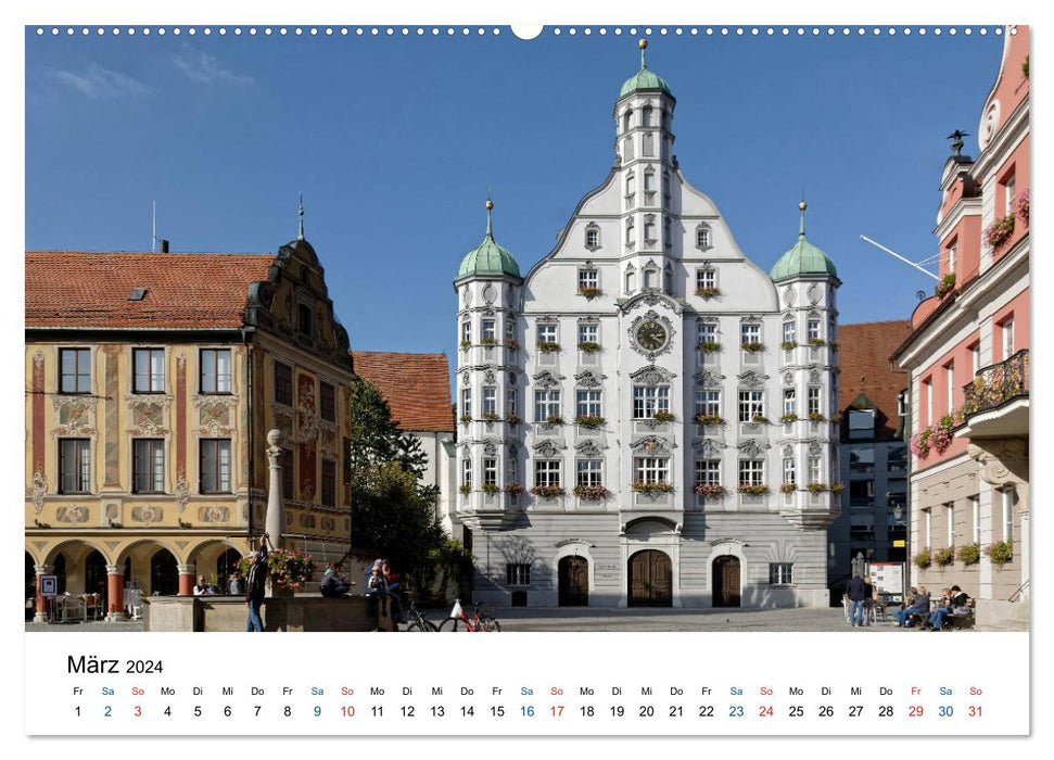 Memmingen - Ansichtssache (CALVENDO Wandkalender 2024)