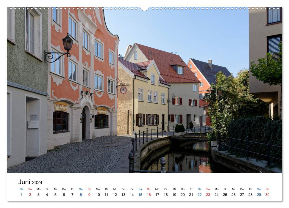 Memmingen - une question d'opinion (Calendrier mural CALVENDO 2024) 