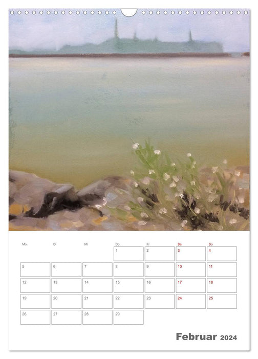 Malerisches Helgoland (CALVENDO Wandkalender 2024)