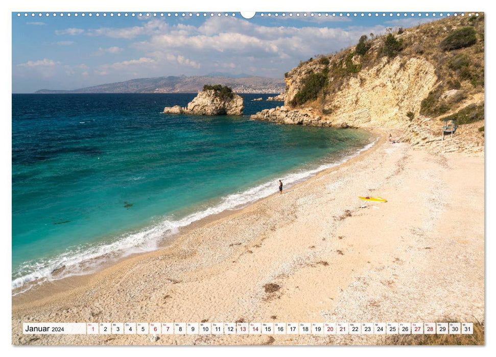 Albanien - Der Süden (CALVENDO Premium Wandkalender 2024)