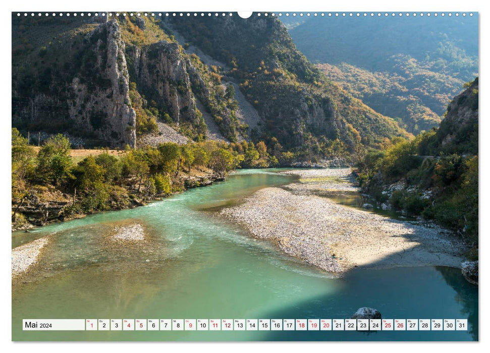 Albanien - Der Süden (CALVENDO Premium Wandkalender 2024)