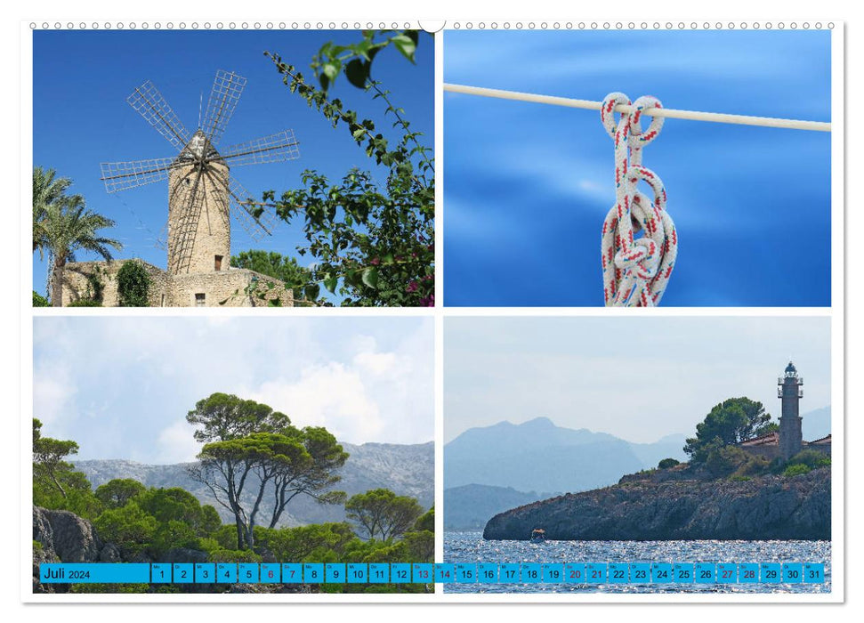 Mallorca, da will ich hin (CALVENDO Premium Wandkalender 2024)