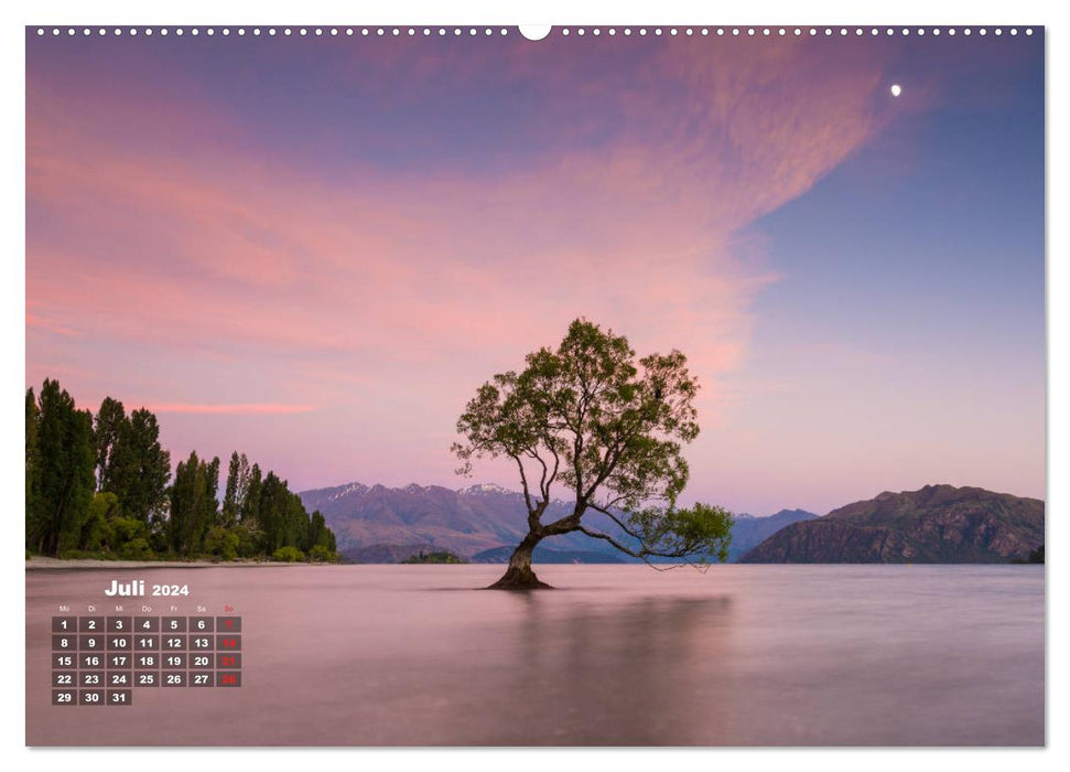 Traumland Neuseeland (CALVENDO Premium Wandkalender 2024)