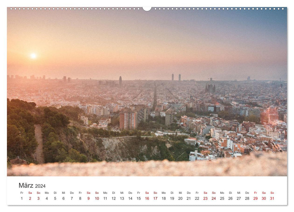 Espagne - motifs uniques (calendrier mural CALVENDO 2024) 