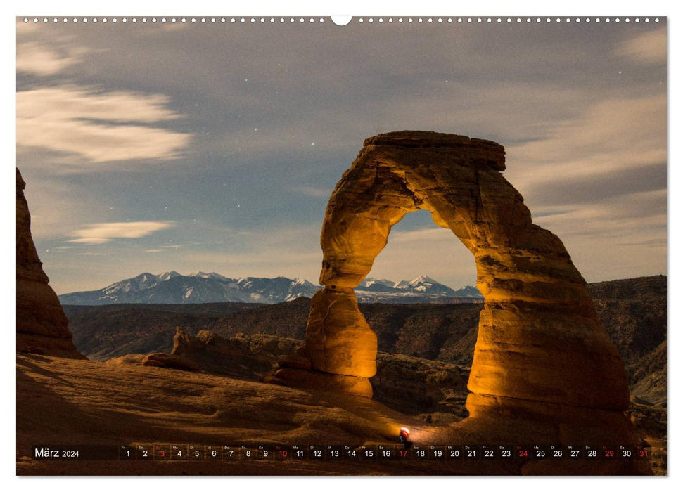 Destination de rêve des États-Unis Sud-Ouest (Calvendo Premium Wall Calendar 2024) 