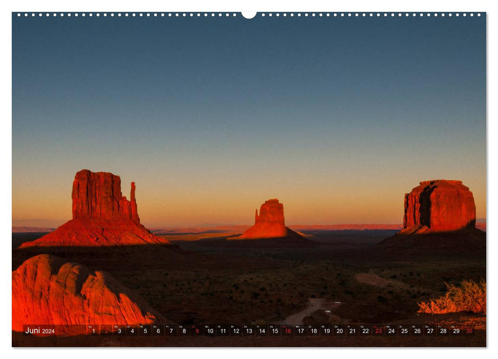 Destination de rêve des États-Unis Sud-Ouest (Calvendo Premium Wall Calendar 2024) 