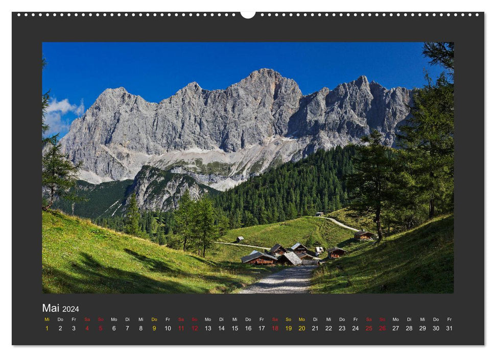 Chaussures de montagne et bonheur au sommet (Calvendo Premium Wall Calendar 2024) 