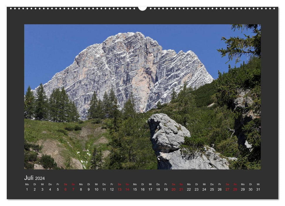 Bergschuh und Gipfelglück (CALVENDO Premium Wandkalender 2024)