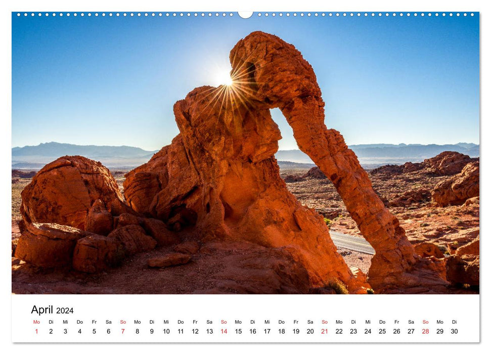 Sud-Ouest des USA - Paysages à couper le souffle (Calendrier mural CALVENDO 2024) 