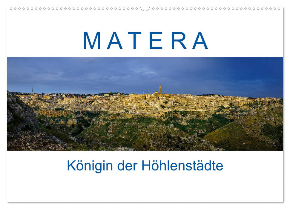 Matera – Reine des villes troglodytes (Calendrier mural CALVENDO 2024) 