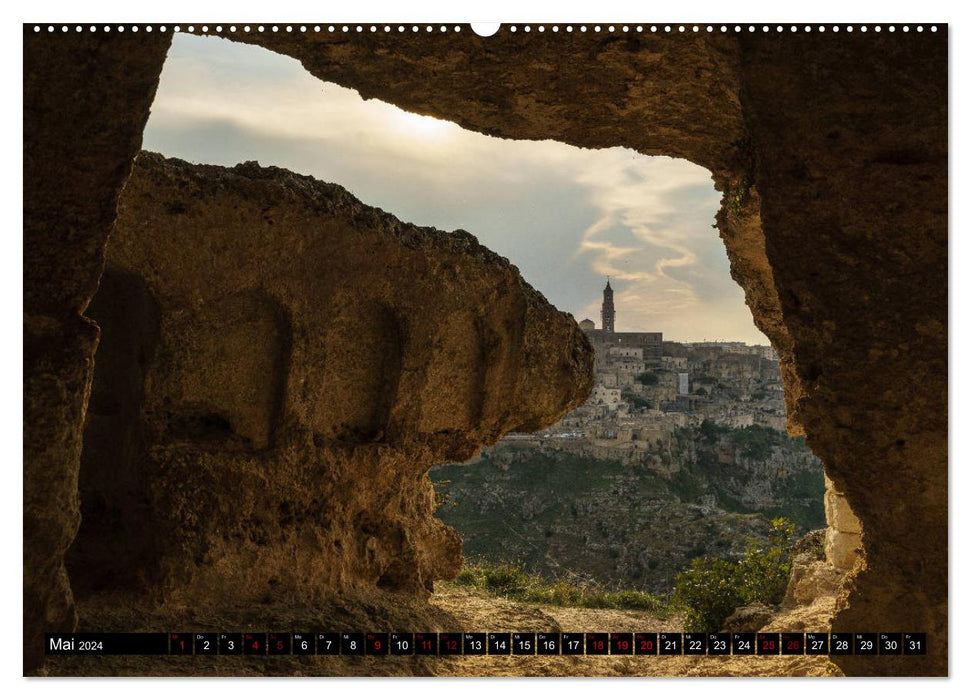 Matera – Reine des villes troglodytes (Calendrier mural CALVENDO 2024) 