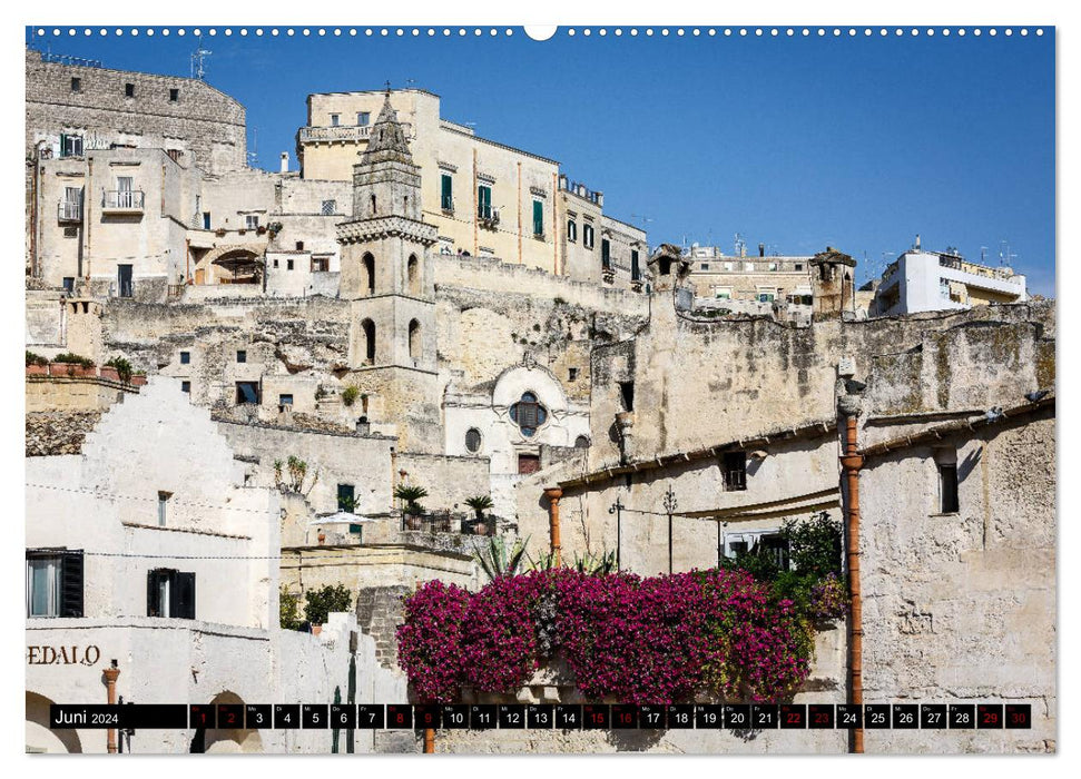 Matera – Reine des villes troglodytes (Calendrier mural CALVENDO 2024) 