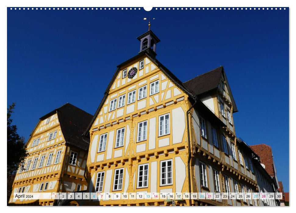 Sindelfingen – Vieille ville historique (Calvendo Premium Calendrier mural 2024) 