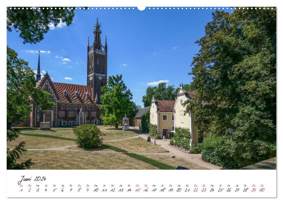 autour de Dessau (Calvendo Premium Wall Calendar 2024) 