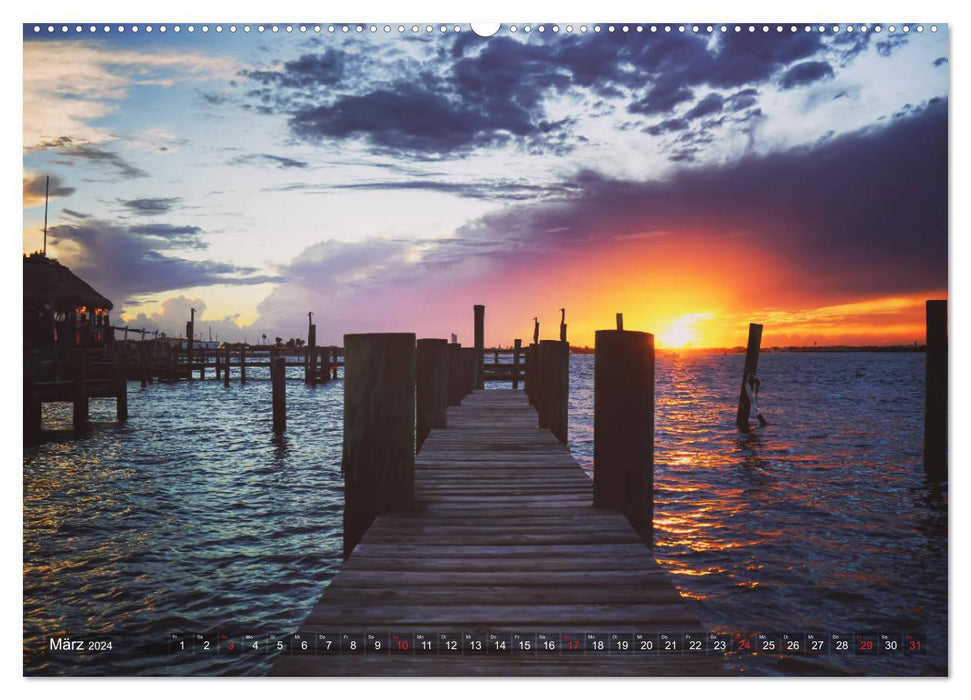Die schönsten Sonnenuntergänge der Welt (CALVENDO Premium Wandkalender 2024)