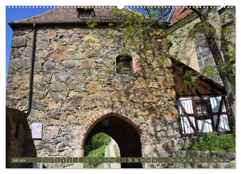 Mittelalterliches Bautzen (CALVENDO Premium Wandkalender 2024)