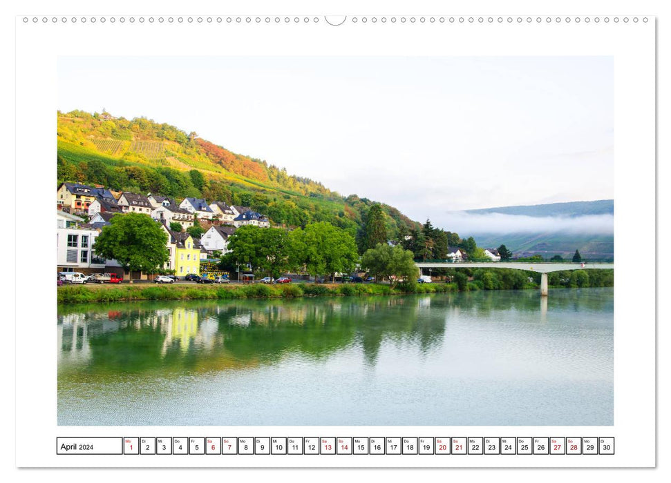 Mosel - facettenreiche Flusslandschaft (CALVENDO Wandkalender 2024)