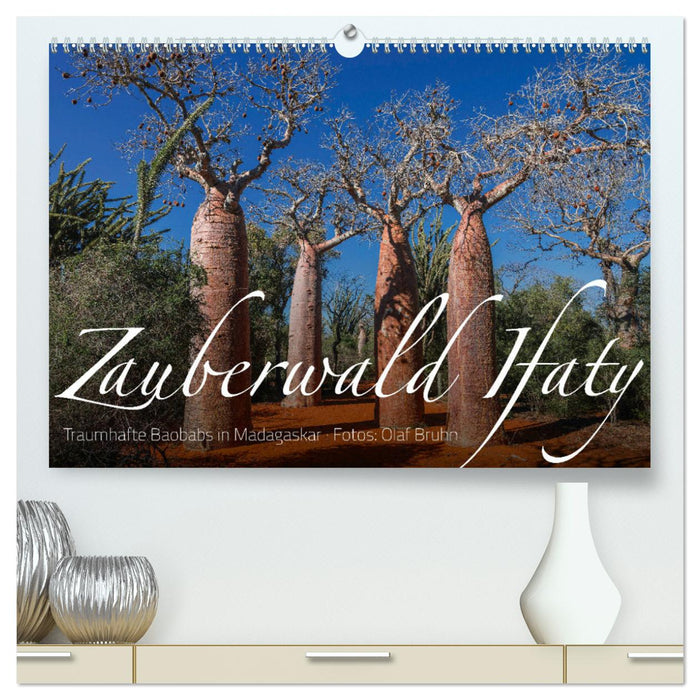 Forêt enchantée Ifaty Baobabs oniriques à Madagascar (Calvendo Premium Wall Calendar 2024) 