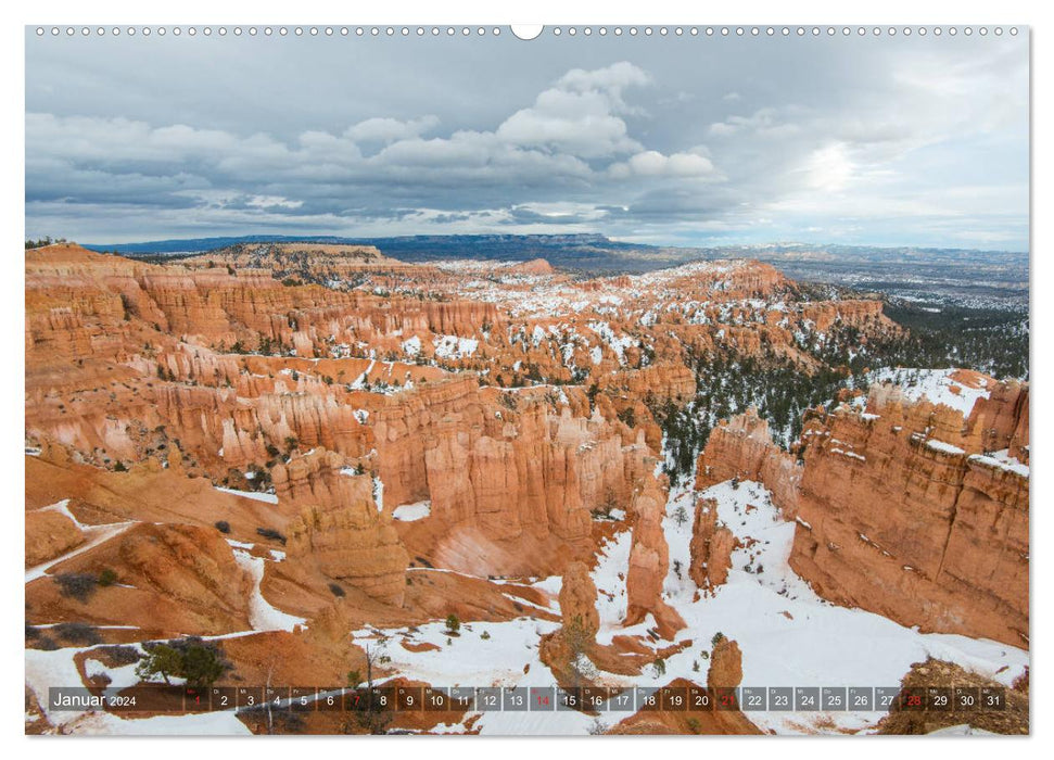 Destination de rêve des États-Unis, sud-ouest (Calendrier mural CALVENDO 2024) 